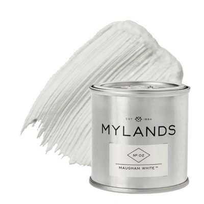 MYLANDS Maugham White 2 Plant-Based Multi-Surface Eggshell Paint, 5L