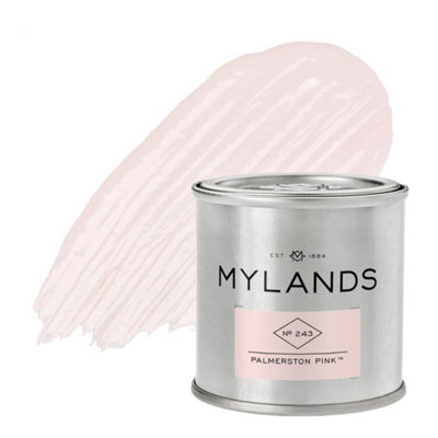 MYLANDS Palmerston Pink 243 Plant-Based Multi-Surface Dead Matt Paint, 5L