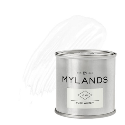 MYLANDS Pure White 1 Marble Matt Emulsion, 1L