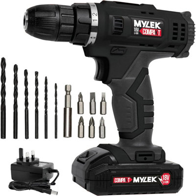 B&q black best sale and decker drill