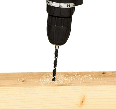 MYLEK 18V Cordless Li-Ion Drill With 151 Accessory DIY Kit - 5