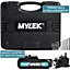 Mylek 18V Cordless Li-Ion Drill With Accessory Kit and Carry Case