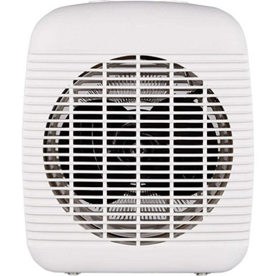MYLEK 2000W Fan Heater - Produces Warm and Cool Air With 3 Heat Settings,  Adjustable Thermostat u0026 Overheat Protection | DIY at Bu0026Q