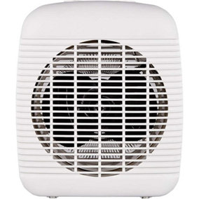 MYLEK 2000W Fan Heater Produces Warm and Cool Air With 3 Heat Settings Adjustable Thermostat & Overheat Protection