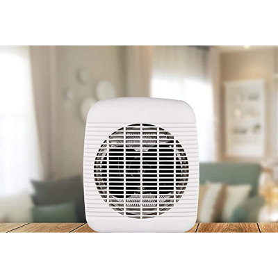 MYLEK 2000W Fan Heater Produces Warm and Cool Air With 3 Heat Settings Adjustable Thermostat & Overheat Protection