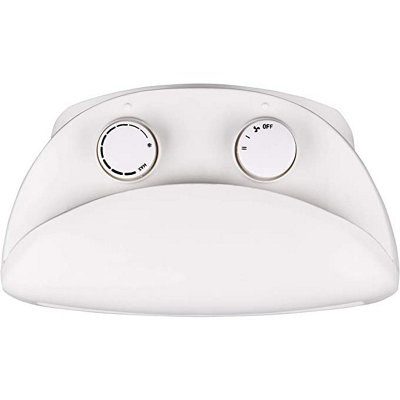 MYLEK 2000W Fan Heater Produces Warm and Cool Air With 3 Heat Settings Adjustable Thermostat & Overheat Protection - 5