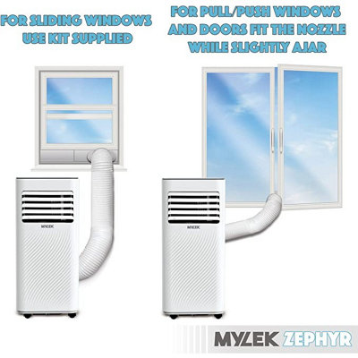 Mylek Air Conditioning Unit 9000BTU Conditioner Portable Cooling Cold Cooler And Dehumidifier