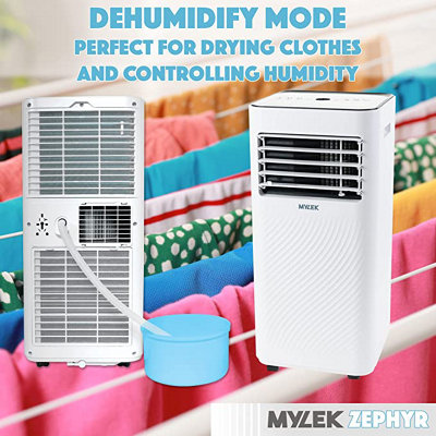 Mylek Air Conditioning Unit 9000BTU Conditioner Portable Cooling Cold Cooler And Dehumidifier