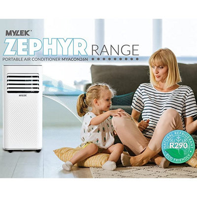 Mylek Air Conditioning Unit 9000BTU Conditioner Portable Cooling Cold Cooler And Dehumidifier
