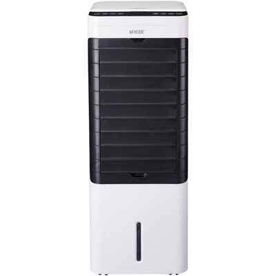 Mylek Air Cooler Fan, 6L Portable Mobile Cooling Purifier & Humidifier 75W 3 Speeds, 3 Modes, Remote, Oscillation, Timer