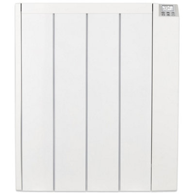 MYLEK Ceramic Panel Heater Radiator Electric with Programmable Digital  Timer 1000w | DIY at Bu0026Q