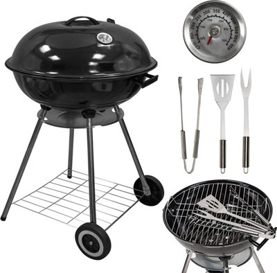 Round charcoal outlet bbq