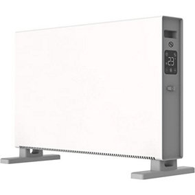 MYLEK Convector Heater Electric Free Standing 2000W Thermostat Radiator, Digital Display, With Timer & Anti-Frost