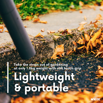 MYLEK Cordless Leaf Blower 20V Li-ion With 2 x 4000mAh Battery & Fast Charger Two Speed Battery Indicator LED - 5