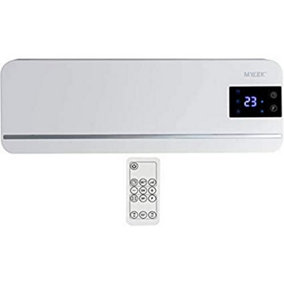 Wall-mounted Fan Heaters | Fires, stoves u0026 electric heating | Bu0026Q