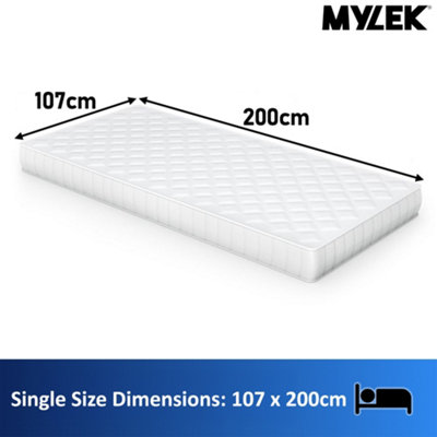 Mylek Electric Blanket Single Size Bed Premium Fleece Underblanket