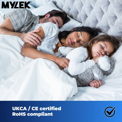 Mylek Electric Blanket Super King Size Bed Premium Fleece