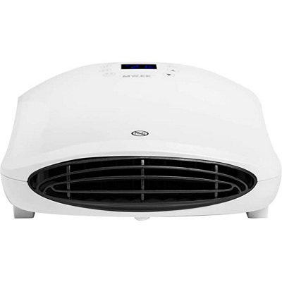 MYLEK Electric Fan Heater - Wall Mounted Downflow Blower Suitable For  Bathrooms, 6 Digital Timer Programmes | DIY at Bu0026Q