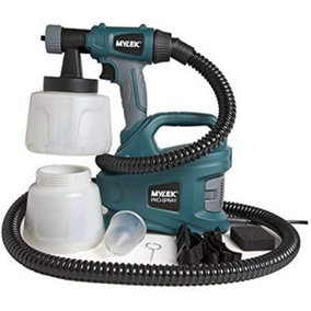 MYLEK Electric Paint Sprayer With 700W Compressor And Two Paint Cups