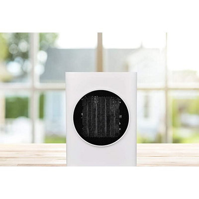 MYLEK Fan Heater Ceramic PTC 1.5kW 2 Heat Settings Tip Over Protection Adjustable Thermostat - 3