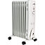 Mylek Oil Filled Electric Portable Heater Radiator with Adjustable Thermostat 2000w