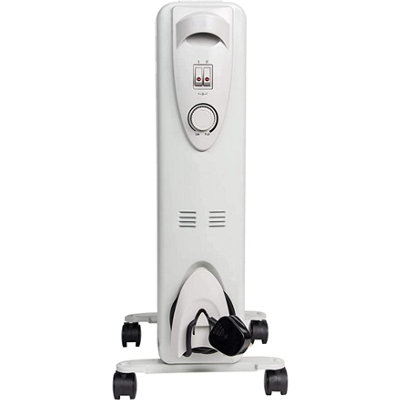 Mylek Oil Filled Electric Portable Heater Radiator with Adjustable Thermostat 2000w - 4
