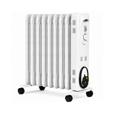 Mylek Oil Filled Electric Portable Space Heater Radiator with ...