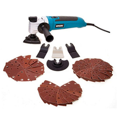 MYLEK Oscillating Multi Tool 300W Oscillating Electric Corded Multi tools 6 Speed