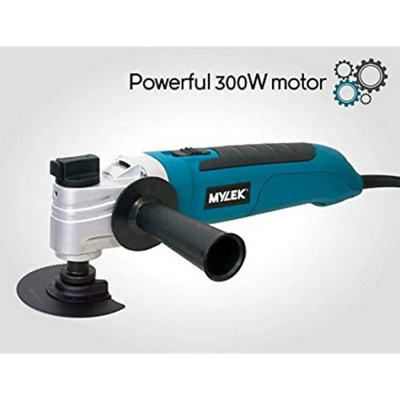MYLEK Oscillating Multi Tool 300W Oscillating Electric Corded Multi tools 6 Speed