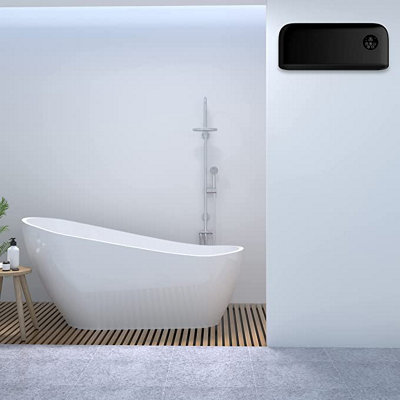 MYLEK Over Door Heater 2000W Wall Mounted Indoor Overdoor Hot Air Downflow Curtain Black - 6