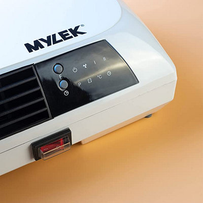 MYLEK Overdoor Air Curtain Heater Fan 2KW With Remote Control - 5