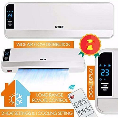 MYLEK Overdoor Heater 2kW Electric Downflow Over Door Air Curtain And Fan with Thermostat - 3