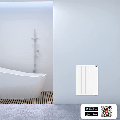 MYLEK Panel Heater Radiator Wifi Smart App Electric 600W With Thermostat