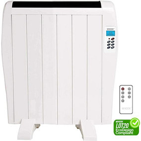 MYLEK Premium Aluminium Electric Panel Heater with Timer, Thermostat & Remote Control 900w