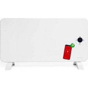 MYLEK Smart Wifi Electric Panel Heater Radiator with Thermostat 1500W