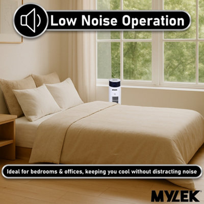 Mylek Tower Fan 34 Inch Cooling Cold Air Stand Fan Remote Control ...