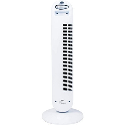 MYLEK Tower Fan 34-Inch Stand Cooler 6 Speed 50W With Remote, Night Dim ...