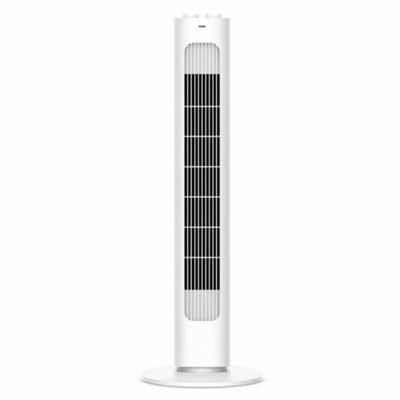 Mylek Tower Fan Cooling Cold Air Stand Fan Oscillation and Timer White
