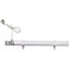 Mylek Tubular Heater 120W - 640mm - Low Energy Tube Built in Digital Timer Thermal Cut Out Mounting Brackets Greenhouse, Garage