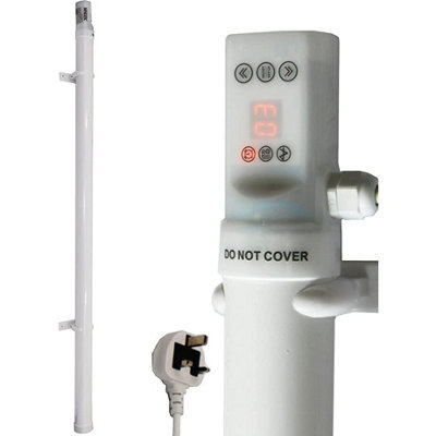 Mylek Tubular Heater 240W - 1250mm Low Energy Tube Built in Digital Timer Thermal Cut Out Mounting Brackets Greenhouse, Garage Price Comparisons | Compare The Build