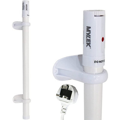 Mylek Tubular Heater 90W 710mm Low Energy Tube Built in Thermostat And  Mounting Brackets Greenhouse, Garage, Caravan | DIY at Bu0026Q