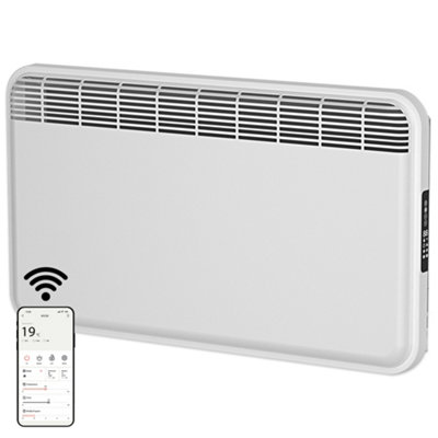 MYLEK WiFi Electric Panel Heater Radiator Smart Wall Mounted or ...