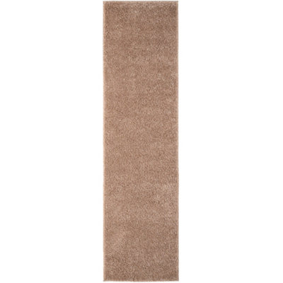 Myshaggy Collection Living Room Rugs Solid Design  Beige