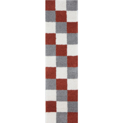 Myshaggy Collection Rugs Geometric Design  381 Terra