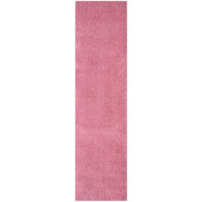 Myshaggy Collection Rugs Solid Design  Pink