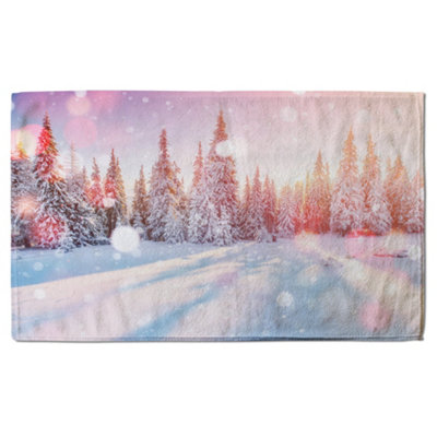 Mysterious landscape (bath towel) / Default Title Price Comparisons | Compare The Build