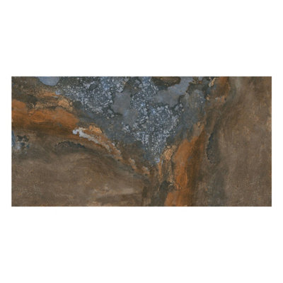 Mystic Matt Grey Stone Effect Porcelain Outdoor Tile - Pack of 1