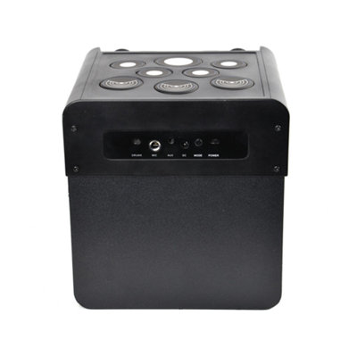 N-Gear Block Drum Block Bluetooth Speaker with Drum Pads and LED Lightning