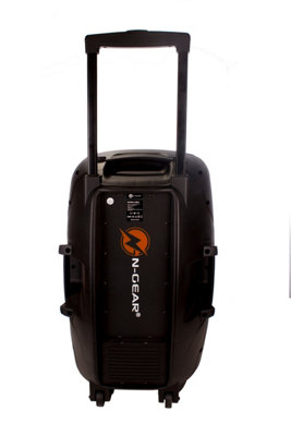 N-Gear The Flash 1540 15 Inch Speaker Karaoke with Disco Light And