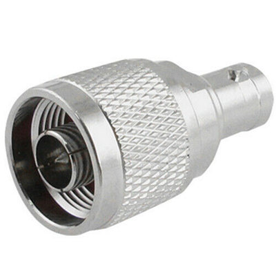 N Type Male To Plug BNC Female Adapter Coaxial Cable Coupler Jack Radio